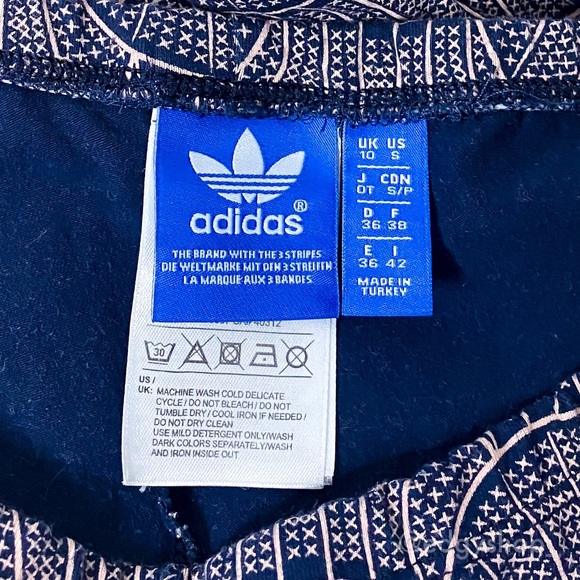Adidas | Originals Shell Tile Leggings Logo Stripe - Picture 4 of 7
